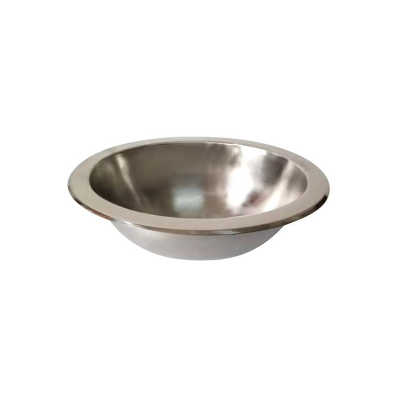 304 Stainless Steel Round Wash Hand Basin For Rv Boat Home